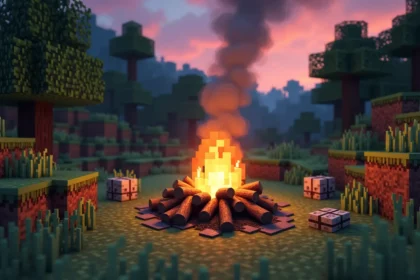 Jak zrobić ognisko w Minecrafcie? Przewodnik krok po kroku