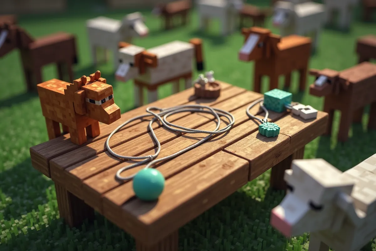 Smycz w Minecraft – Jak ją zrobić i używać efektywnie?