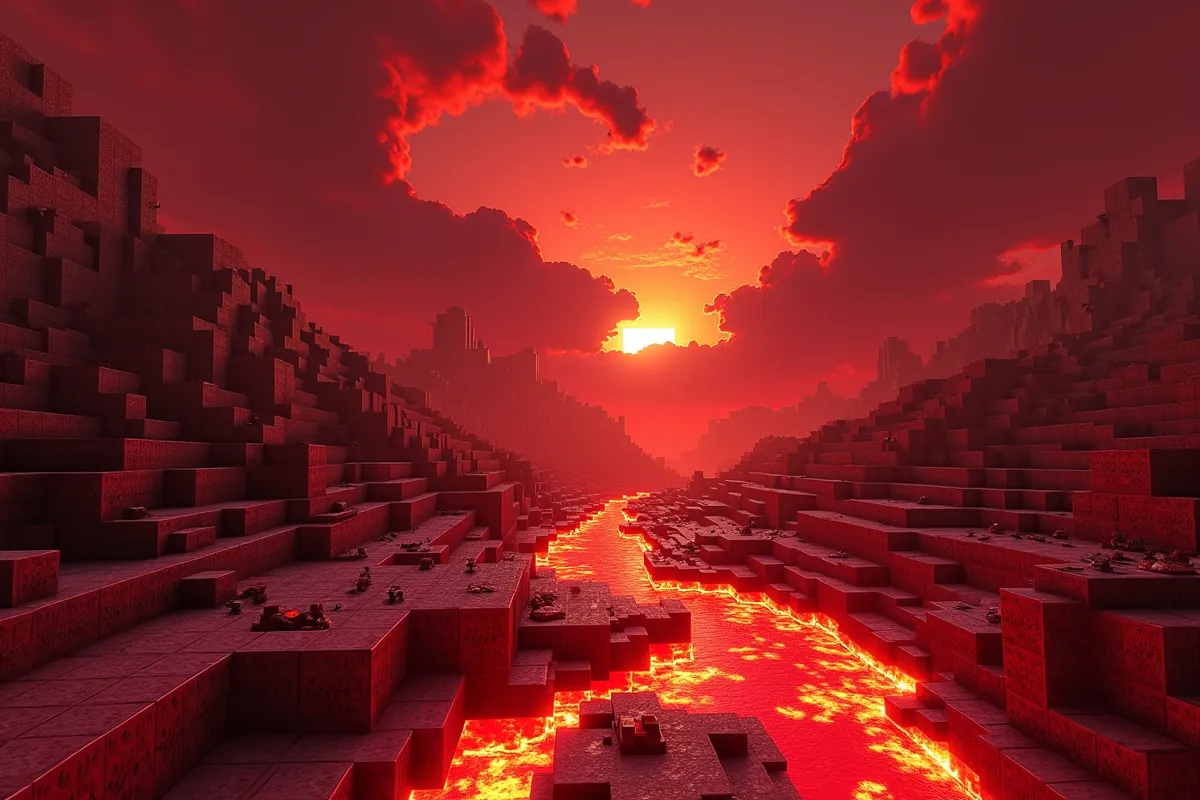 Netheryt: Poziom Wydobycia i Zastosowania w Minecraftcie